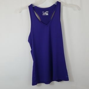 Under Armour Fitted Purple Medium Tank Top NWT